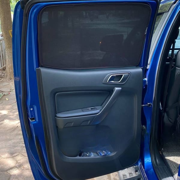 FORD RANGER RAPTOR 2019-2022 custom-fit car window sun shades — photo 1