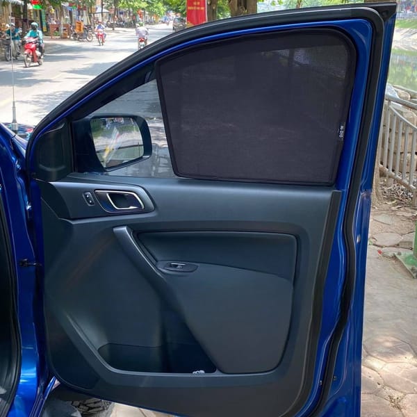 FORD RANGER RAPTOR 2019-2022 custom-fit car window sun shades — photo 4