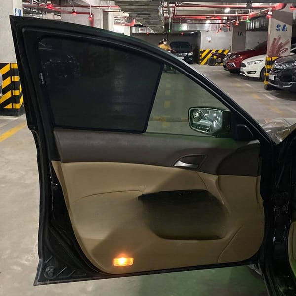 HONDA ACCORD 2007-2013 custom-fit car window sun shades — photo 2