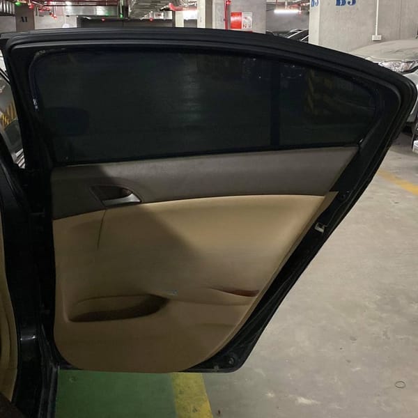 HONDA ACCORD 2007-2013 custom-fit car window sun shades — photo 3