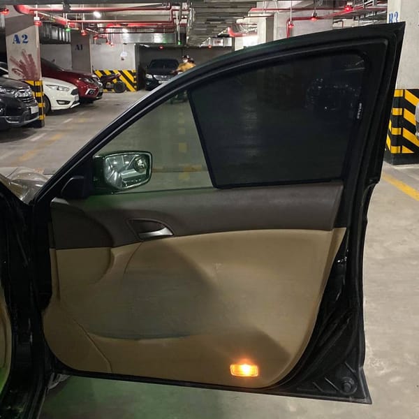 HONDA ACCORD 2007-2013 custom-fit car window sun shades — photo 4