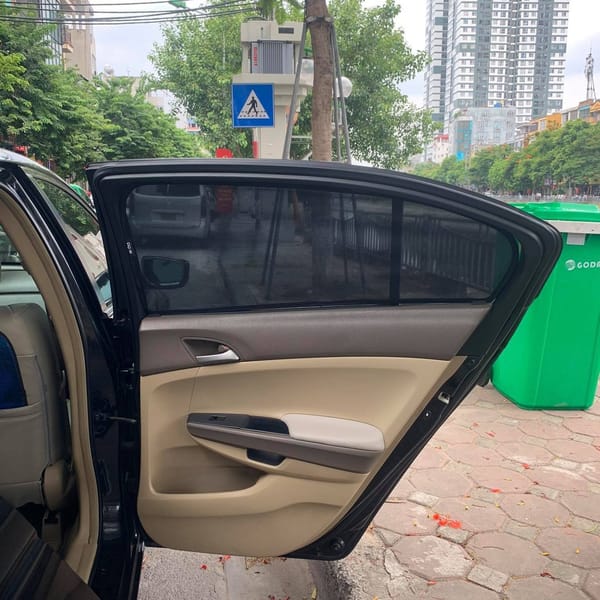 HONDA ACCORD 2007-2013 custom-fit car window sun shades — photo 9