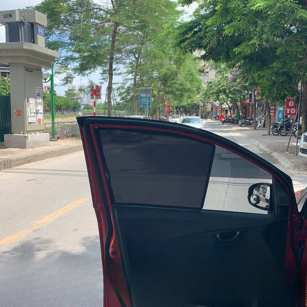 HONDA BRIO custom-fit car window sun shades — photo 6