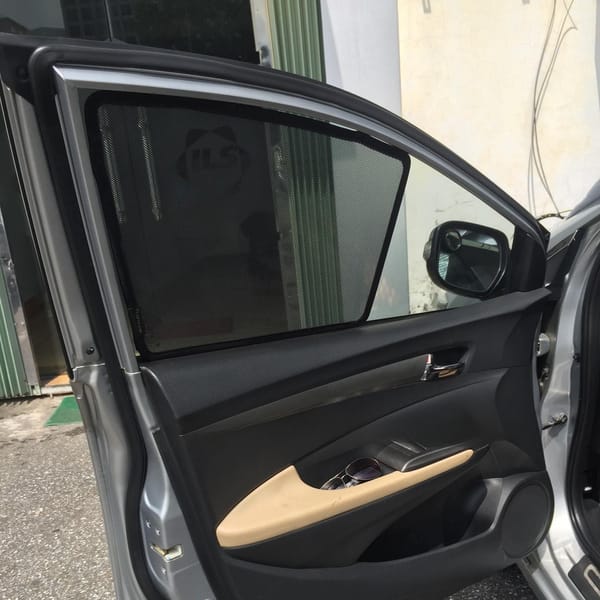 HONDA CITY 2010-2014 custom-fit car window sun shades — photo 2