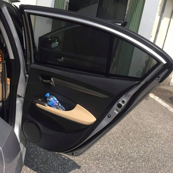HONDA CITY 2010-2014 custom-fit car window sun shades — photo 3