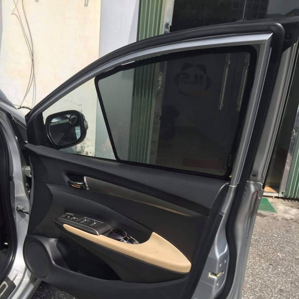 HONDA CITY 2010-2014 custom-fit car window sun shades — photo 4