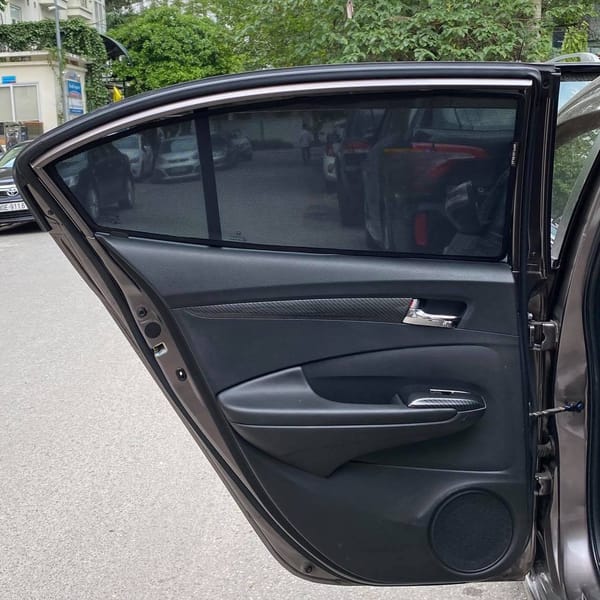 HONDA CITY 2010-2014 custom-fit car window sun shades — photo 7