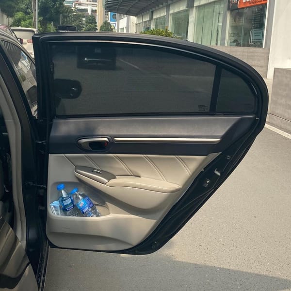 HONDA CIVIC 2007-2012 custom-fit car window sun shades — photo 5