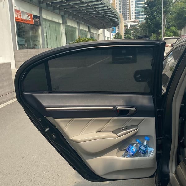 HONDA CIVIC 2007-2012 custom-fit car window sun shades — photo 7