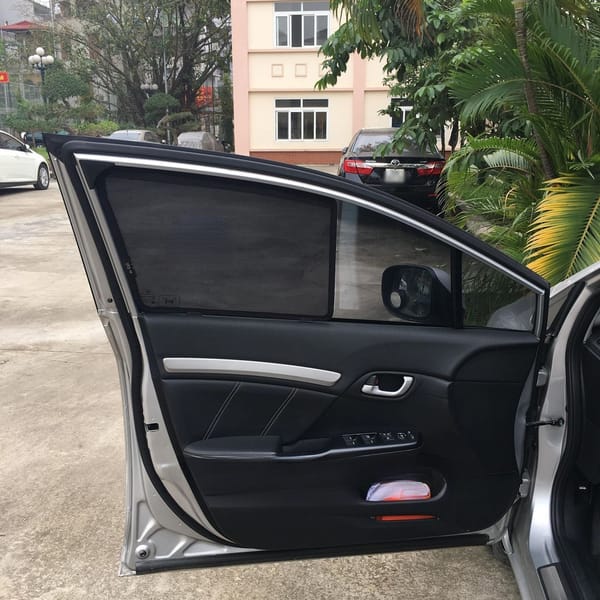HONDA CIVIC 2013-2016 custom-fit car window sun shades — photo 2