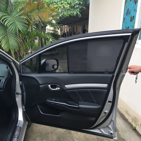 HONDA CIVIC 2013-2016 custom-fit car window sun shades — photo 4