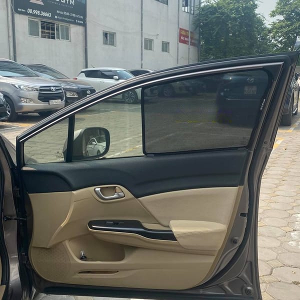 HONDA CIVIC 2013-2016 custom-fit car window sun shades — photo 6