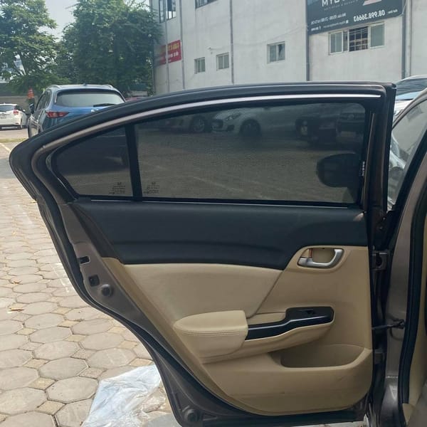HONDA CIVIC 2013-2016 custom-fit car window sun shades — photo 7