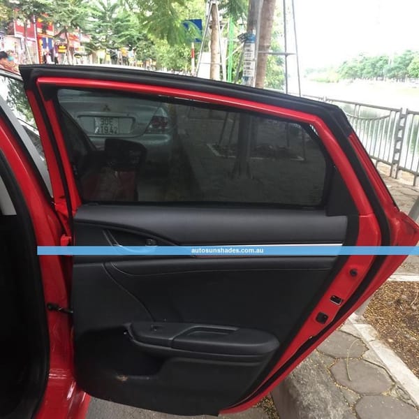 HONDA CIVIC 2016-2021 custom-fit car window sun shades — photo 7