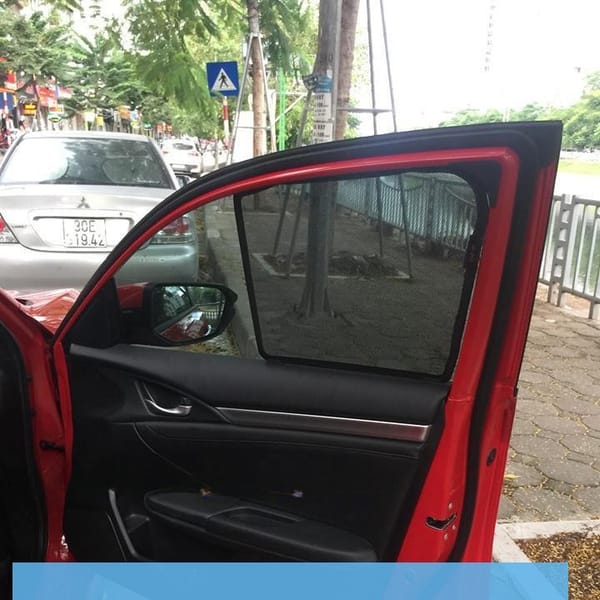 HONDA CIVIC 2016-2021 custom-fit car window sun shades — photo 8