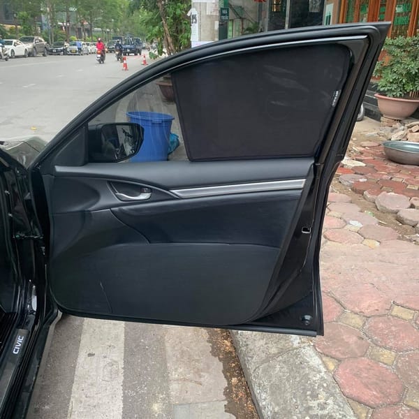 HONDA CIVIC 2016-2021 custom-fit car window sun shades — photo 12