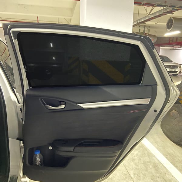 HONDA CIVIC 2016-2021 custom-fit car window sun shades — photo 13