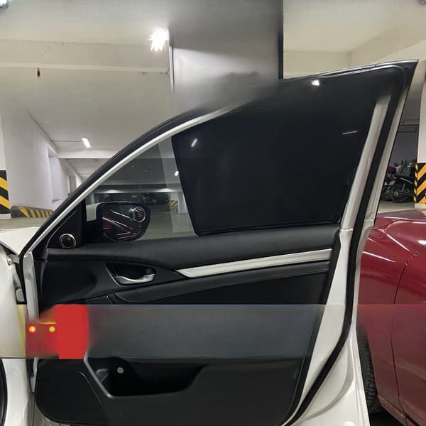 HONDA CIVIC 2016-2021 custom-fit car window sun shades — photo 14