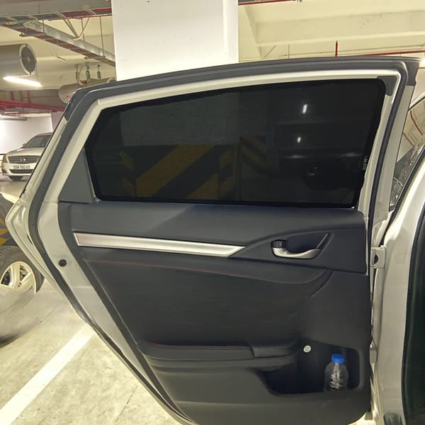 HONDA CIVIC 2016-2021 custom-fit car window sun shades — photo 15
