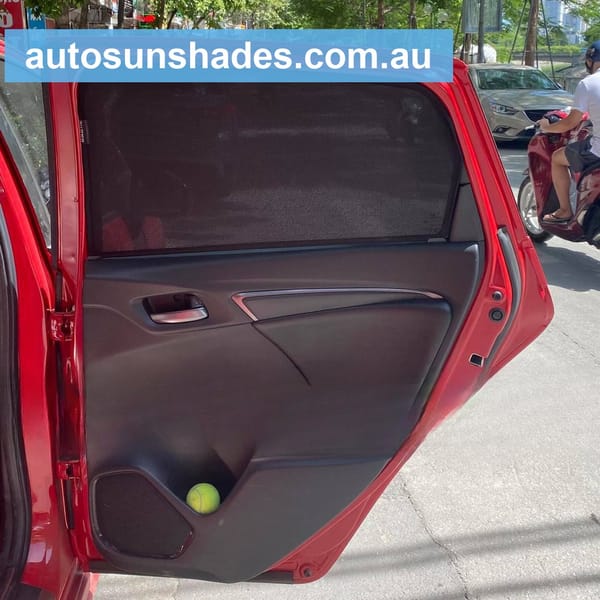 HONDA JAZZ custom-fit car window sun shades — photo 3