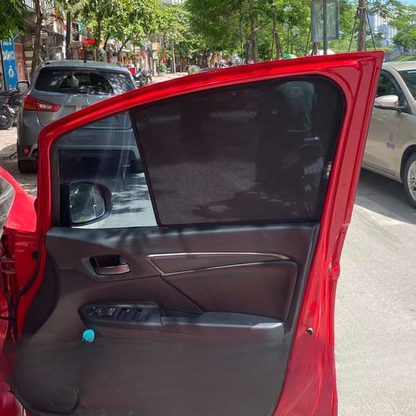 HONDA JAZZ custom-fit car window sun shades — photo 4