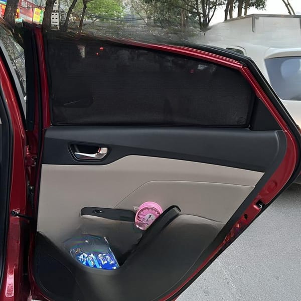HYUNDAI ACCENT 2017-2023 custom-fit car window sun shades — photo 3