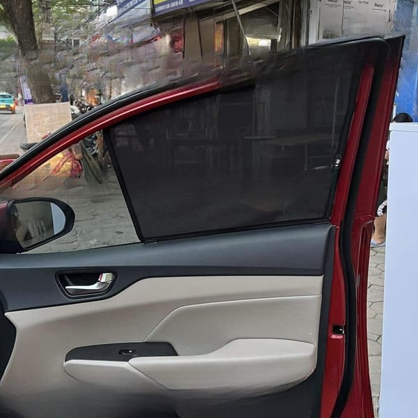 HYUNDAI ACCENT 2017-2023 custom-fit car window sun shades — photo 4