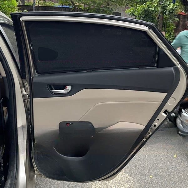 HYUNDAI ACCENT 2017-2023 custom-fit car window sun shades — photo 11