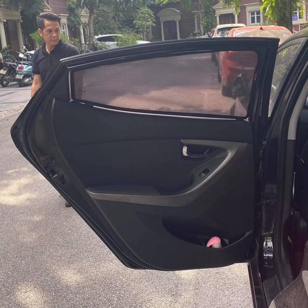 HYUNDAI ELANTRA 2011-2016 custom-fit car window sun shades — photo 2