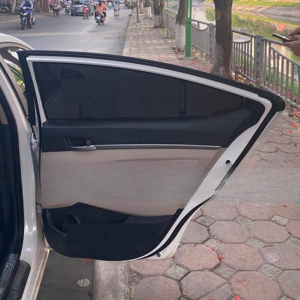 HYUNDAI ELANTRA 2017-2020 custom-fit car window sun shades — photo 3