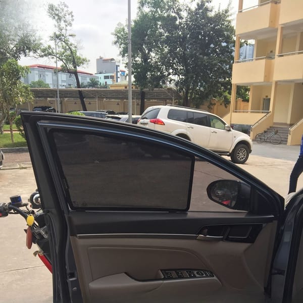HYUNDAI ELANTRA 2017-2020 custom-fit car window sun shades — photo 6