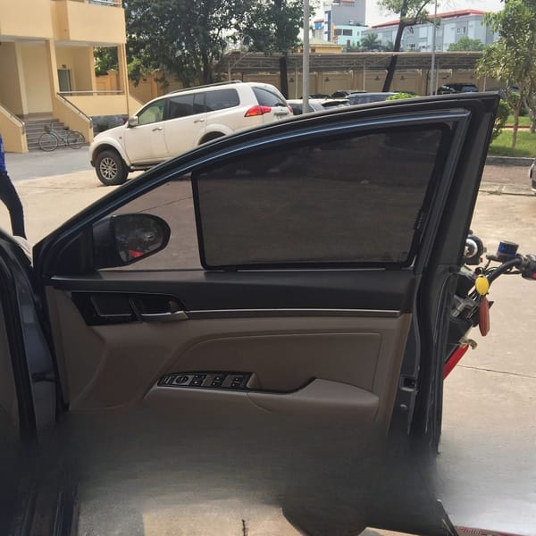 HYUNDAI ELANTRA 2017-2020 custom-fit car window sun shades — photo 7