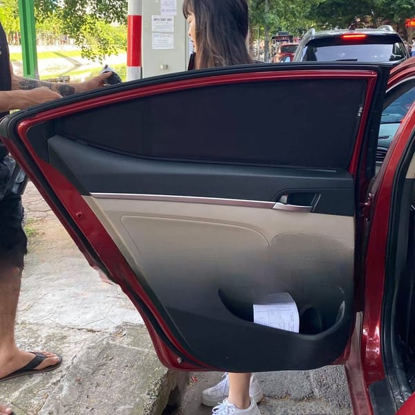 HYUNDAI ELANTRA 2017-2020 custom-fit car window sun shades — photo 9