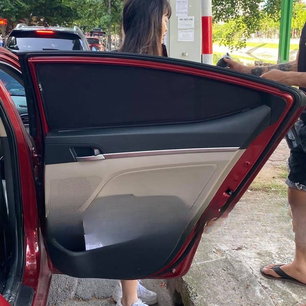 HYUNDAI ELANTRA 2017-2020 custom-fit car window sun shades — photo 11