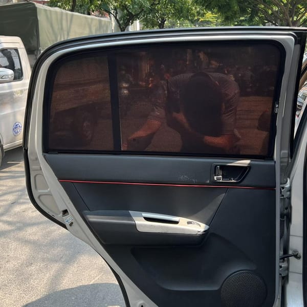 HYUNDAI GETZ custom-fit car window sun shades — photo 3