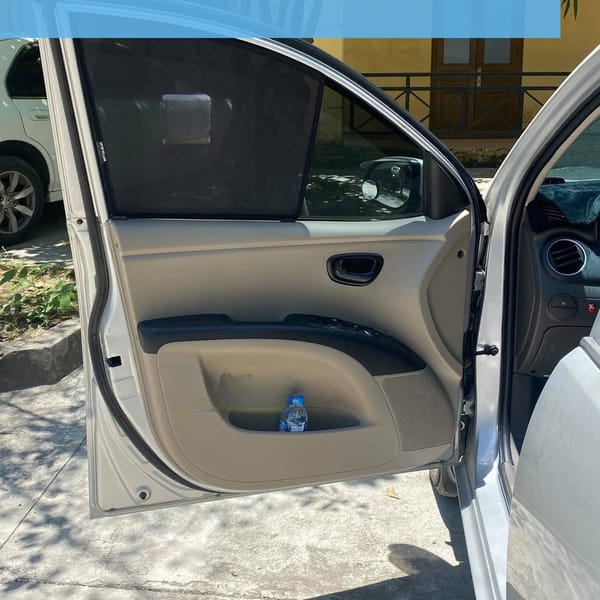 HYUNDAI I10 HATCHBACK 2009-2013 custom-fit car window sun shades — photo 4