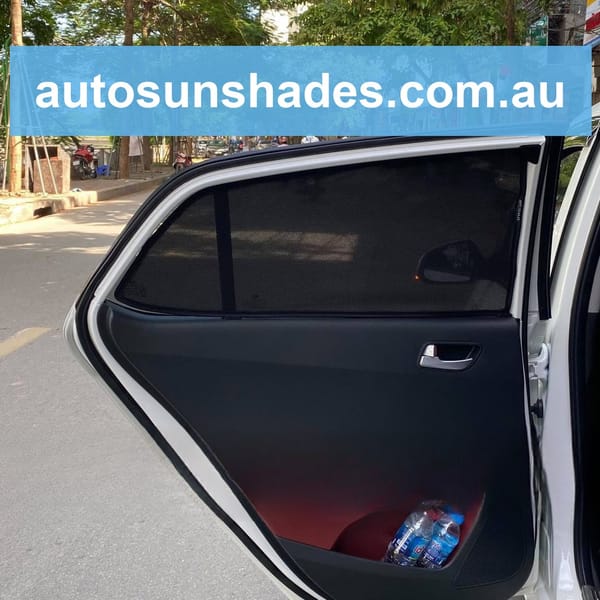 HYUNDAI I10 HATCHBACK 2014-2020 custom-fit car window sun shades — photo 5