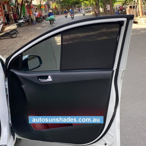 HYUNDAI I10 HATCHBACK 2014-2020 custom-fit car window sun shades — photo 8