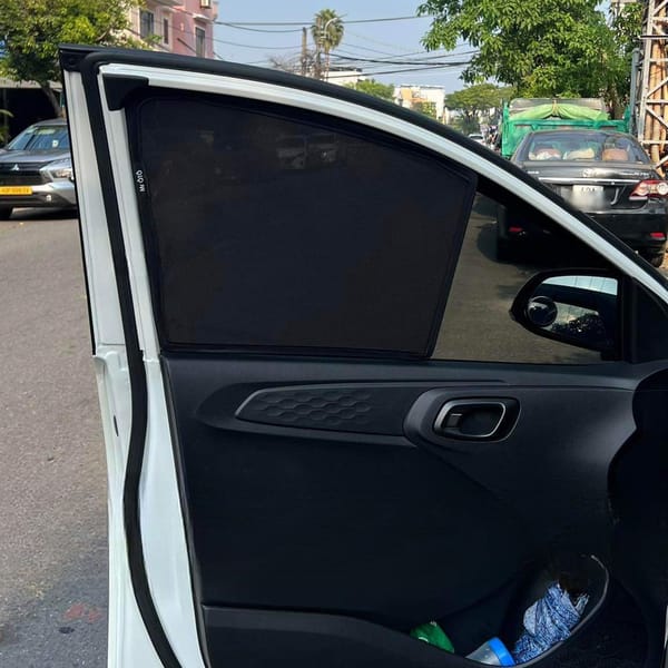 HYUNDAI I10 HATCHBACK 2021-2025 custom-fit car window sun shades — photo 2