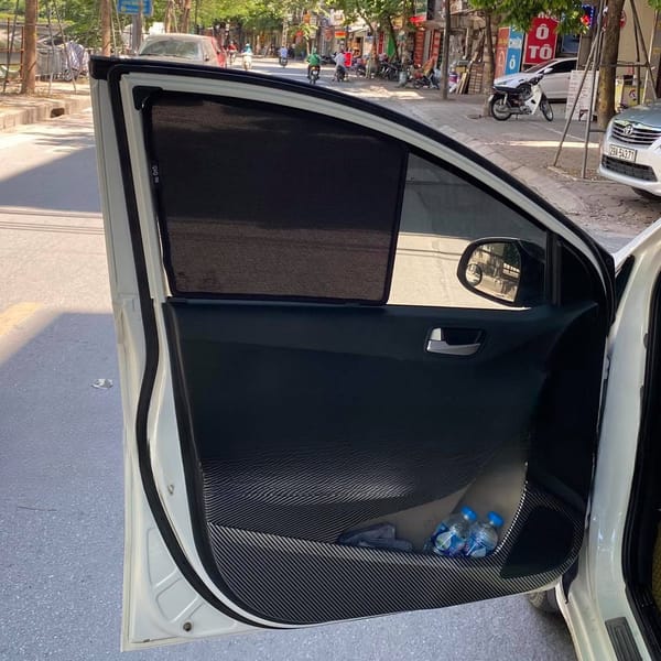 HYUNDAI I10 SEDAN 2014-2020 custom-fit car window sun shades — photo 6