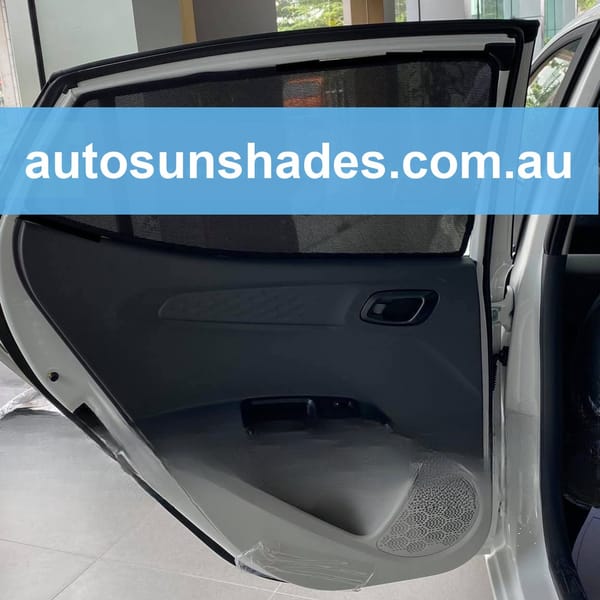 HYUNDAI I10 SEDAN 2021-2025 custom-fit car window sun shades — photo 3