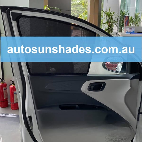 HYUNDAI I10 SEDAN 2021-2025 custom-fit car window sun shades — photo 4