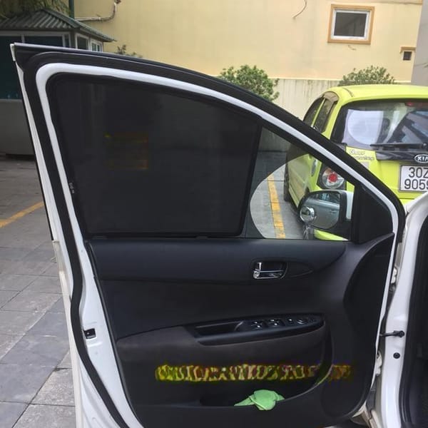 HYUNDAI I20 2008-2012 custom-fit car window sun shades — photo 2