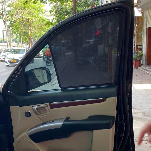 HYUNDAI SANTA FE 2007-2013 custom-fit car window sun shades — photo 4