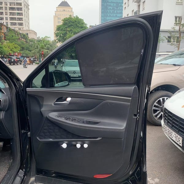 HYUNDAI SANTA FE 2019-2023 custom-fit car window sun shades — photo 2