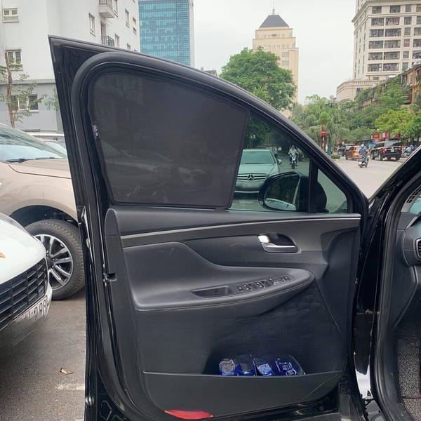 HYUNDAI SANTA FE 2019-2023 custom-fit car window sun shades — photo 4