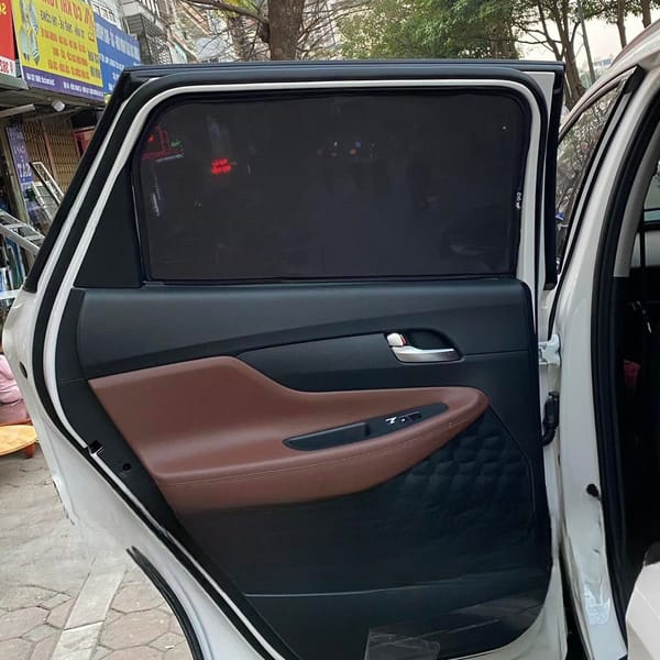 HYUNDAI SANTA FE 2019-2023 custom-fit car window sun shades — photo 5