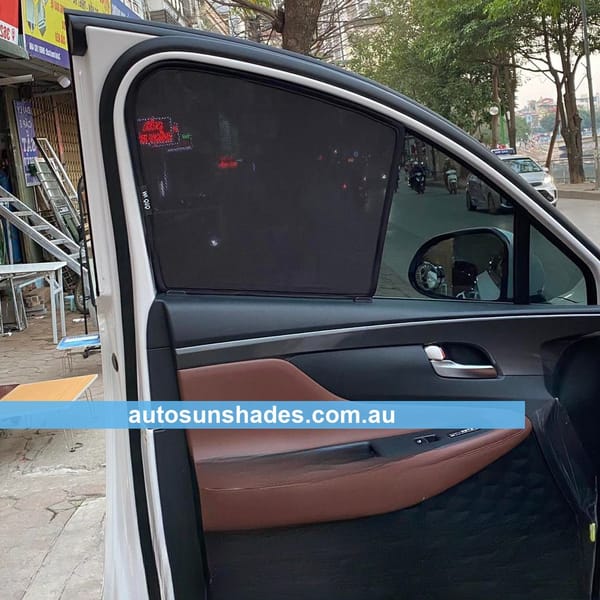 HYUNDAI SANTA FE 2019-2023 custom-fit car window sun shades — photo 6