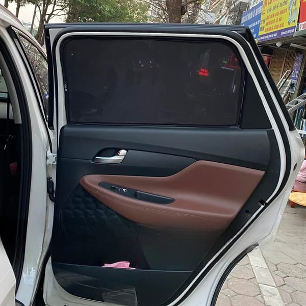 HYUNDAI SANTA FE 2019-2023 custom-fit car window sun shades — photo 7