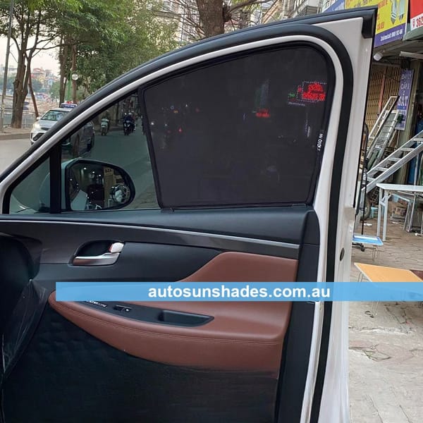 HYUNDAI SANTA FE 2019-2023 custom-fit car window sun shades — photo 8